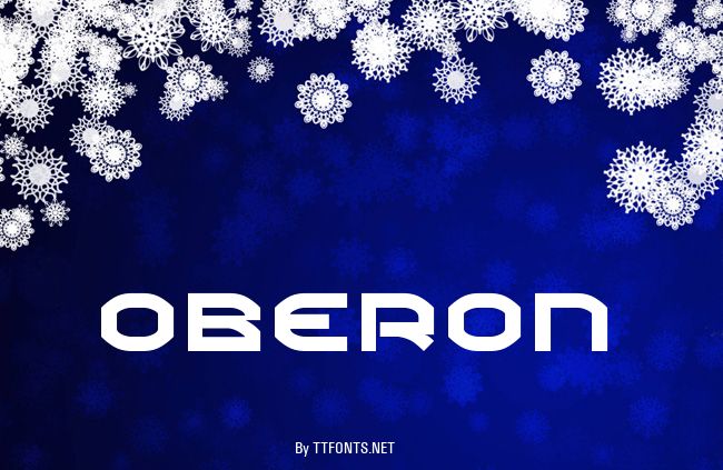 Oberon example
