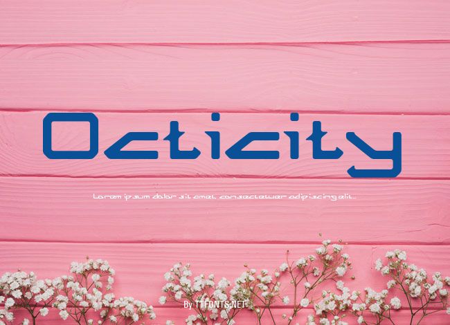 Octicity example