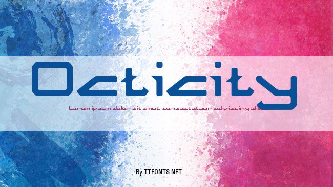 Octicity example