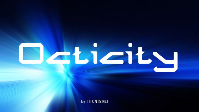 Octicity example