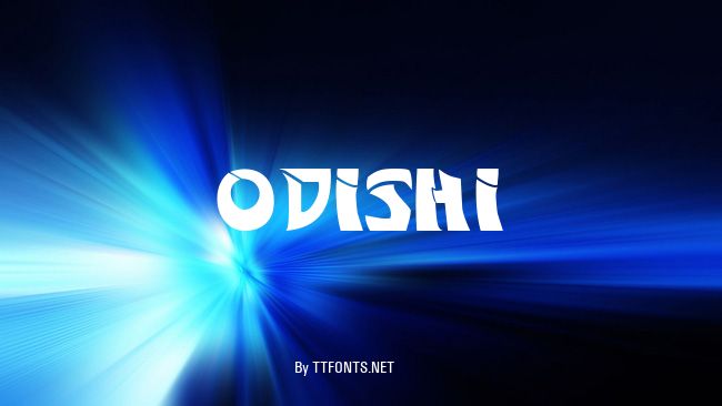 Odishi example