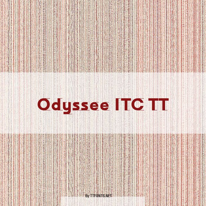 Odyssee ITC TT example