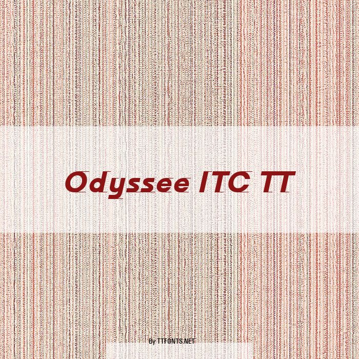 Odyssee ITC TT example