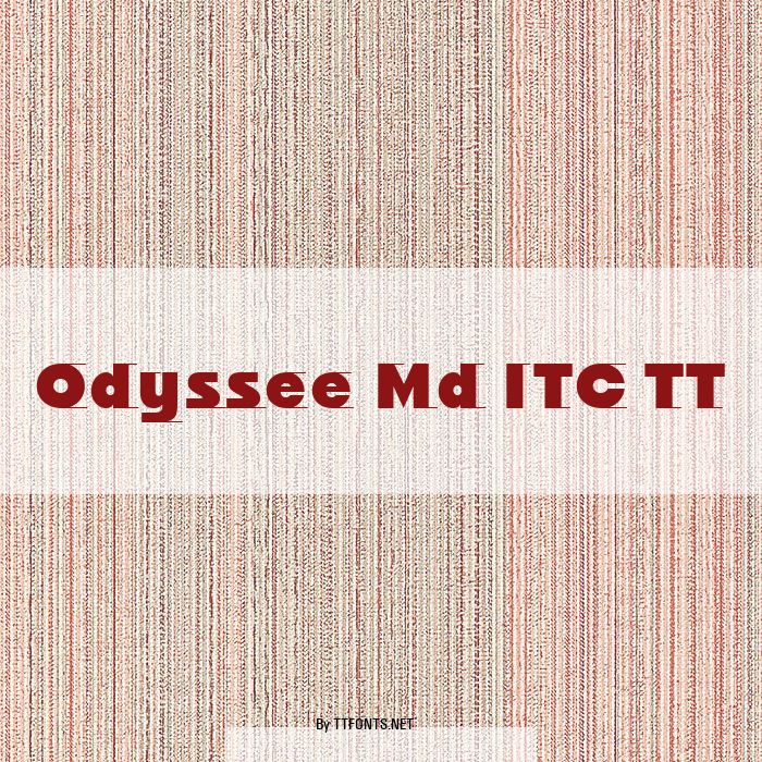 Odyssee Md ITC TT example