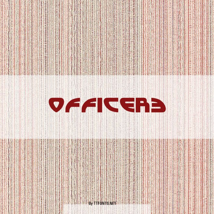 OFFICER3 example