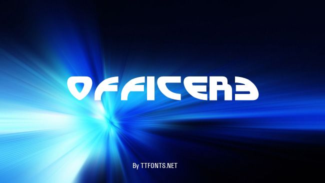 OFFICER3 example