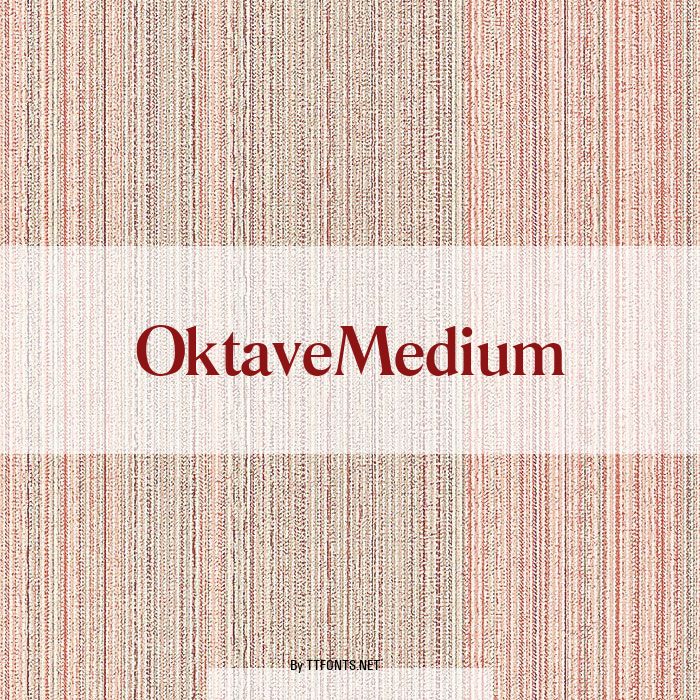 OktaveMedium example