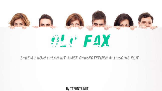 Old Fax example