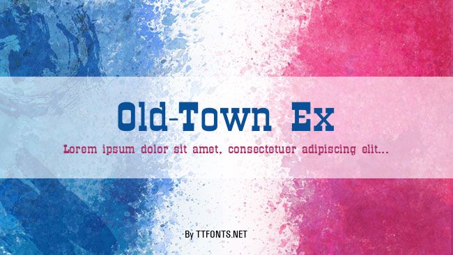 Old-Town Ex example