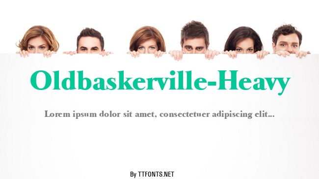 Oldbaskerville-Heavy example