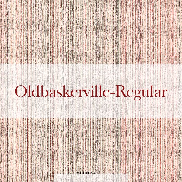 Oldbaskerville-Regular example