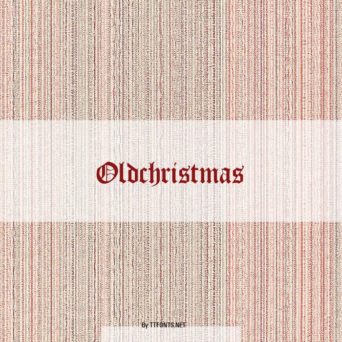 Oldchristmas example