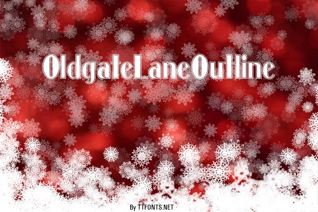 OldgateLaneOutline example
