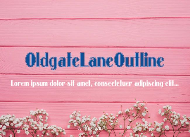 OldgateLaneOutline example