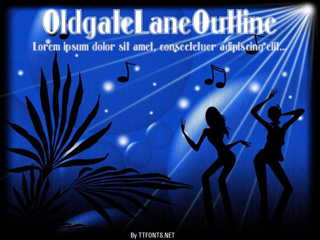 OldgateLaneOutline example