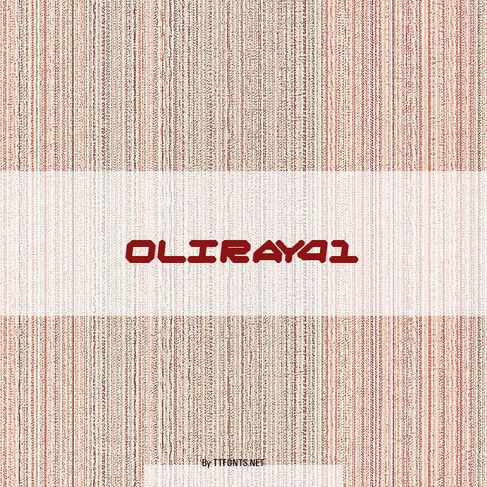 Oliray41 example