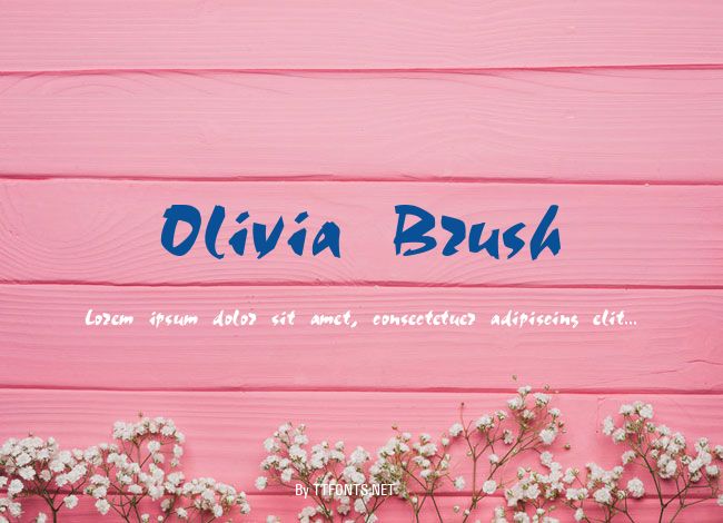 Olivia Brush example