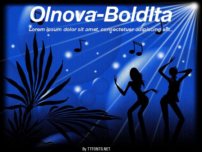 Olnova-BoldIta example