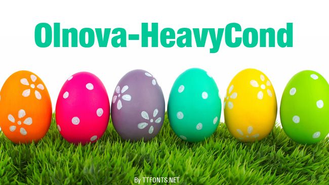 Olnova-HeavyCond example