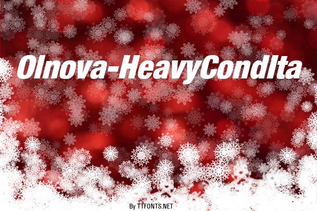 Olnova-HeavyCondIta example