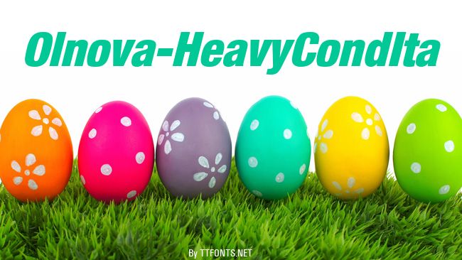 Olnova-HeavyCondIta example