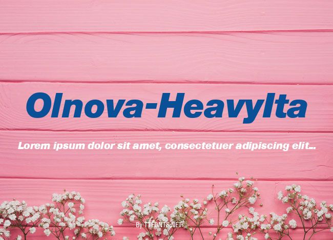 Olnova-HeavyIta example