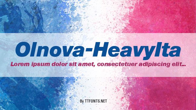 Olnova-HeavyIta example