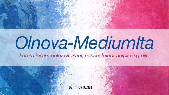 Olnova-MediumIta example
