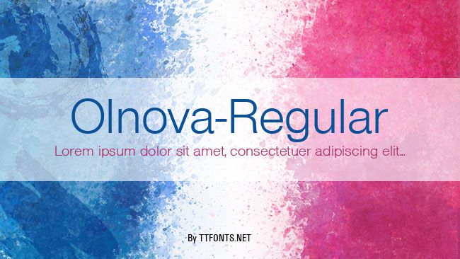 Olnova-Regular example