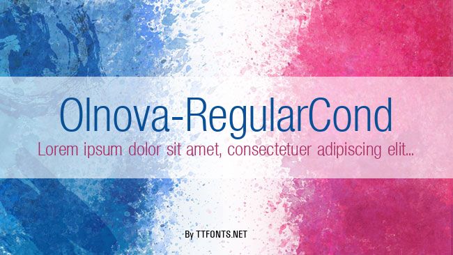 Olnova-RegularCond example