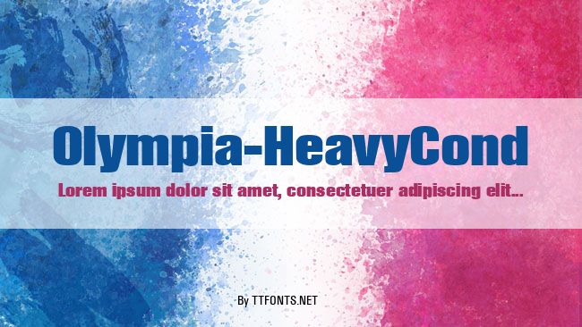 Olympia-HeavyCond example