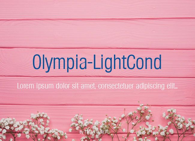 Olympia-LightCond example