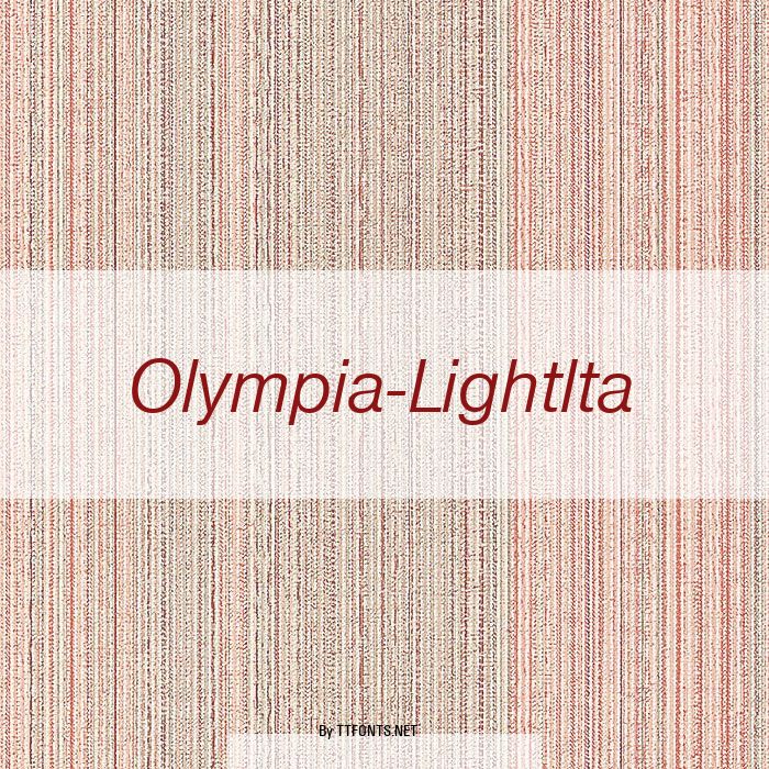 Olympia-LightIta example