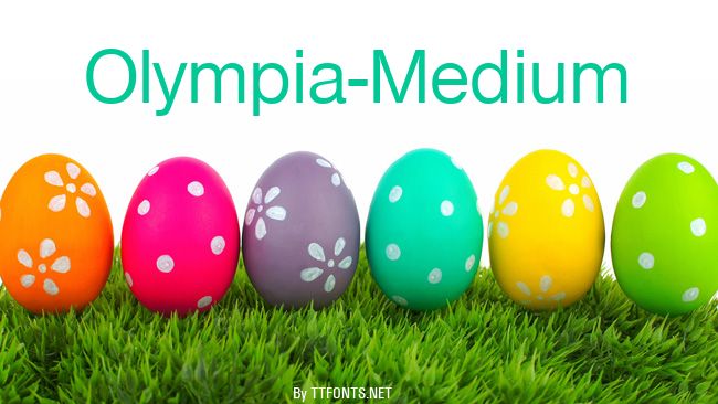 Olympia-Medium example