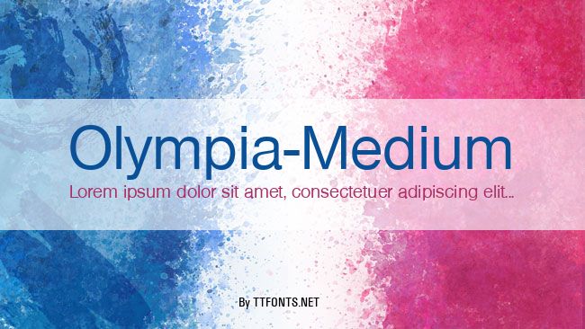 Olympia-Medium example