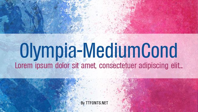Olympia-MediumCond example