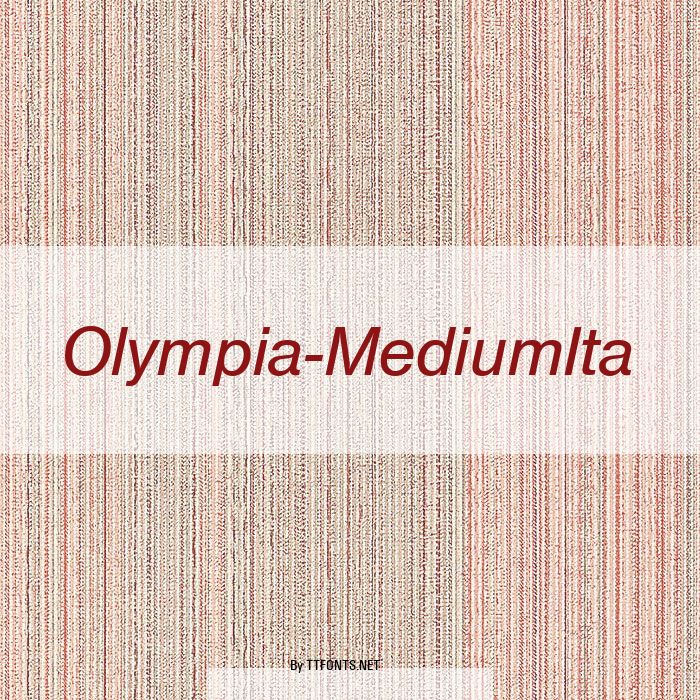 Olympia-MediumIta example
