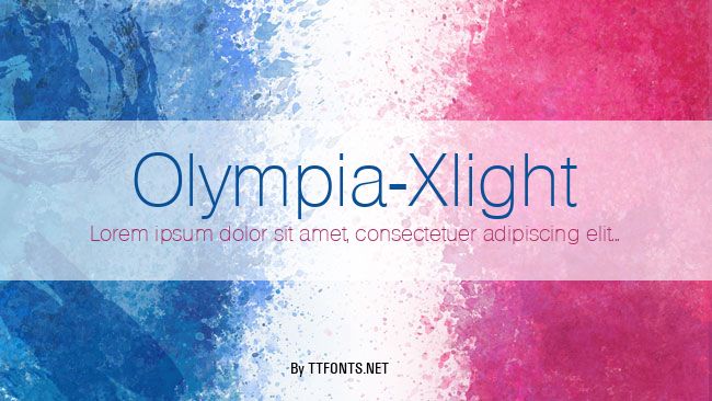 Olympia-Xlight example