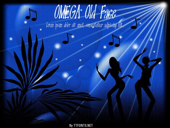 OMEGA Old Face example