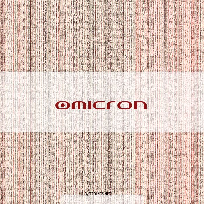 Omicron example