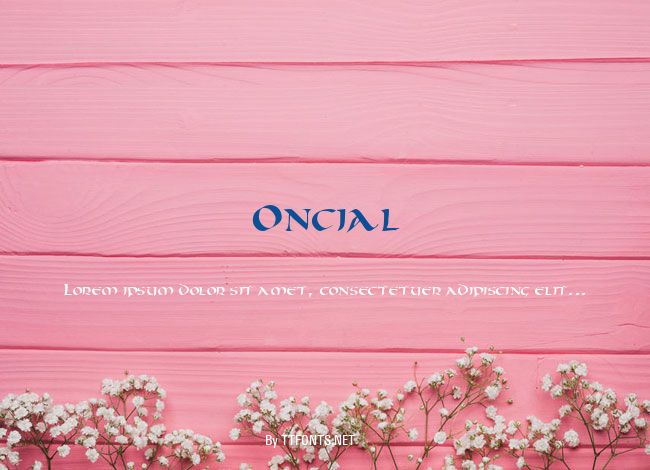 Oncial example