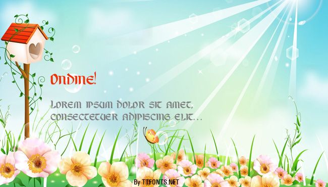 Ondine! example