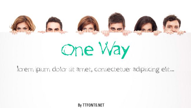 One Way example