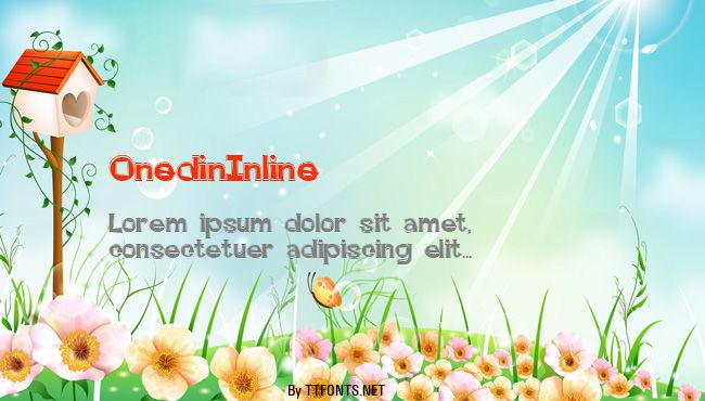 OnedinInline example