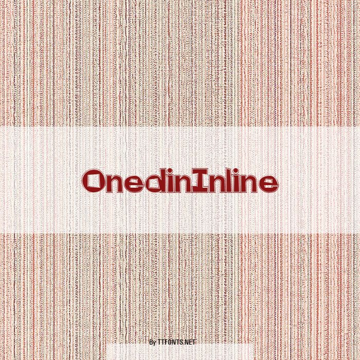 OnedinInline example