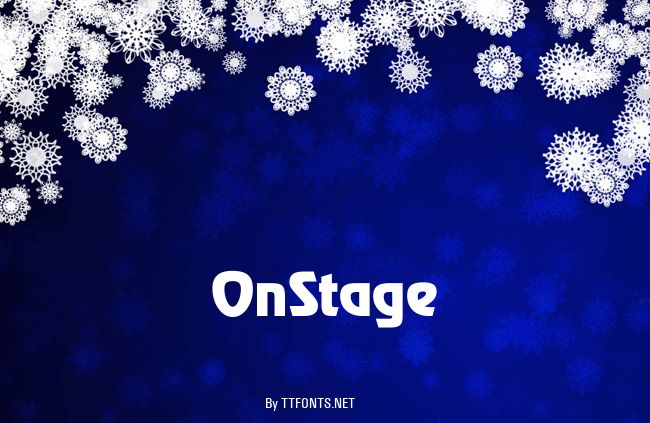 OnStage example
