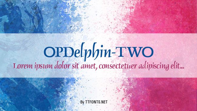 OPDelphin-TWO example