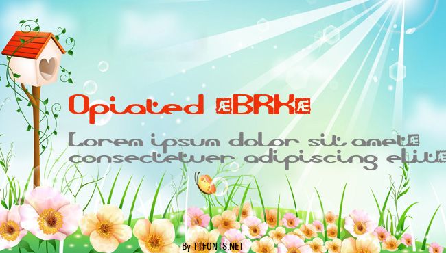 Opiated (BRK) example