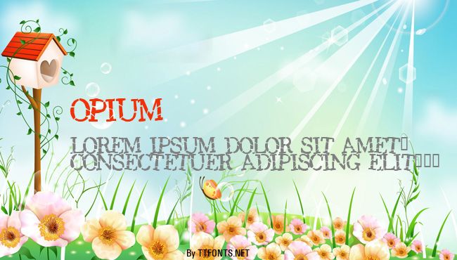 Opium example
