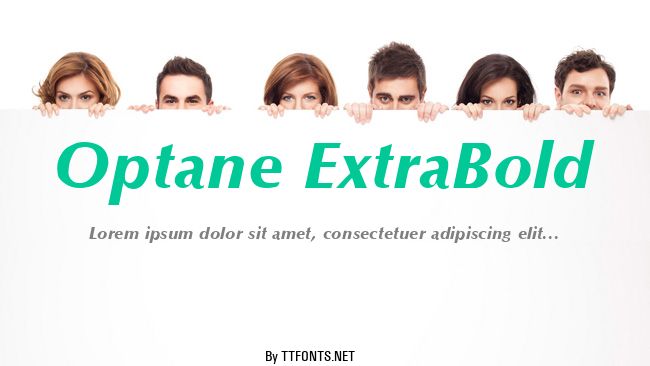 Optane ExtraBold example